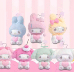 TOPTOY Sanrio Melody 50th Anniversary Commemorative Milk Candy Series Blind Box Vinyl Plush Doll Pendant Gift