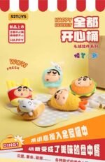 Crayon Shin-chan Happy Bucket Plush Keychain Blind Box - Image 5