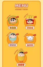 Crayon Shin-chan Happy Bucket Plush Keychain Blind Box - Image 6