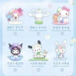 Sanrio Blind Box sanrio characters spring honey series Doll Keychain Kuromi mymelody Figures Cinnamoroll Gift for Friends - Image 5